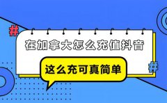 ​在加拿大怎麽儲值抖音-這麽儲可真簡單