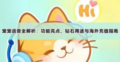 宠宠语音全解析：功能亮点、钻石用途与海外充值指南​